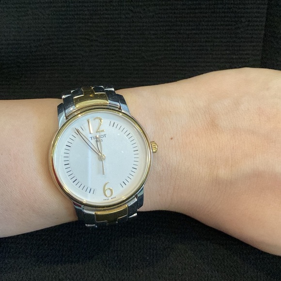 Women’s two tone Tissot watch - Picture 2 of 3